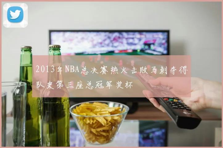 2013年NBA总决赛热火击败马刺夺得队史第三座总冠军奖杯