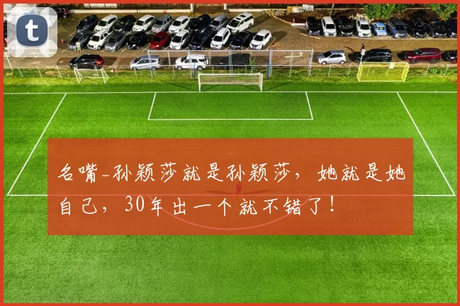 名嘴_孙颖莎就是孙颖莎，她就是她自己，30年出一个就不错了！